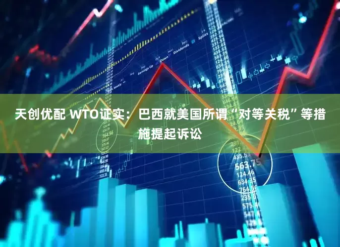 天创优配 WTO证实：巴西就美国所谓“对等关税”等措施提起诉讼