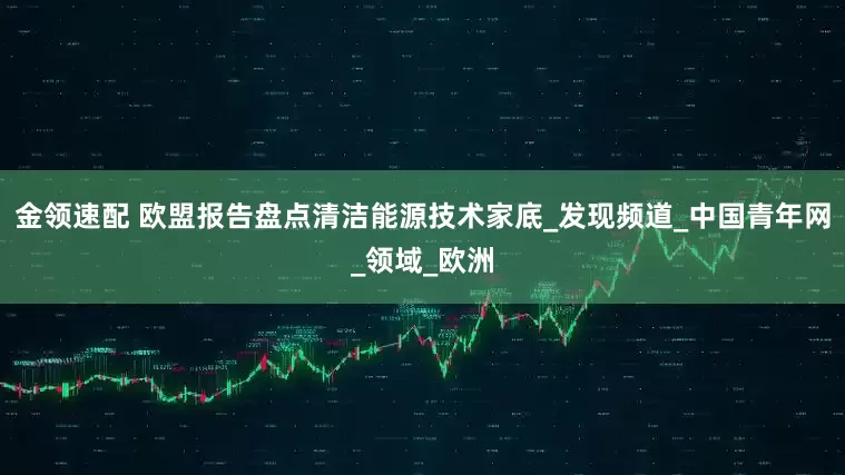 金领速配 欧盟报告盘点清洁能源技术家底_发现频道_中国青年网_领域_欧洲