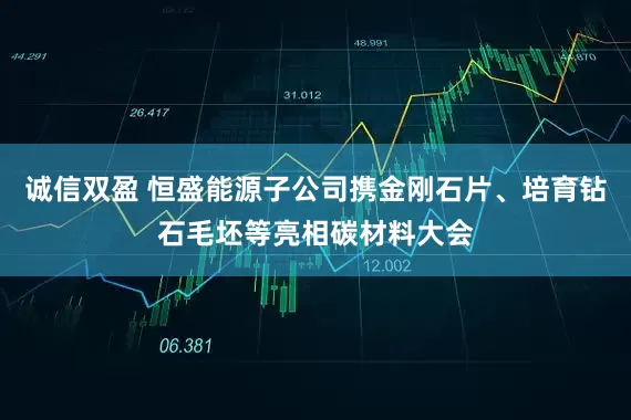 诚信双盈 恒盛能源子公司携金刚石片、培育钻石毛坯等亮相碳材料大会