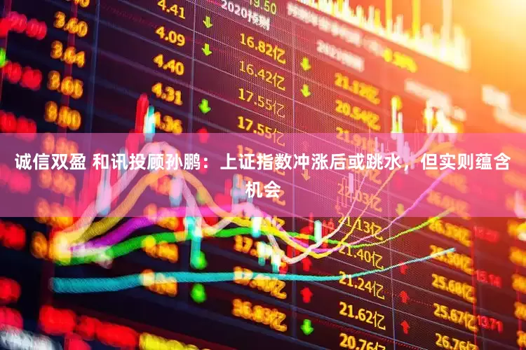 诚信双盈 和讯投顾孙鹏：上证指数冲涨后或跳水，但实则蕴含机会