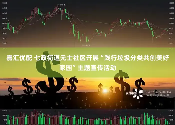 嘉汇优配 七政街道元士社区开展“践行垃圾分类共创美好家园”主题宣传活动