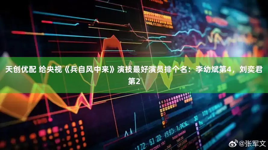 天创优配 给央视《兵自风中来》演技最好演员排个名：李幼斌第4，刘奕君第2